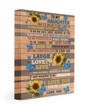 BELIEVE IN YOURSELF - LOVELY GIFT FOR DAUGHTER 11x14 Gallery Wrapped Canvas Prints front