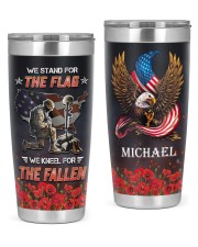 We Stand For The Flag 20oz Tumbler front