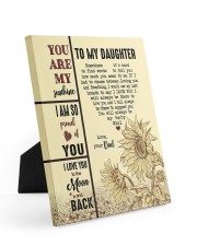 You Are My Sunshine - Lovely Gift For Daughter Easel-Back Gallery Wrapped Canvas tile