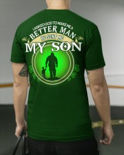 I Asked God - Perfect Gift For Dad Classic T-Shirt apparel-classic-tshirt-lifestyle-back-104
