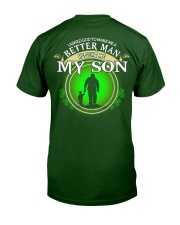 I Asked God - Perfect Gift For Dad Classic T-Shirt back