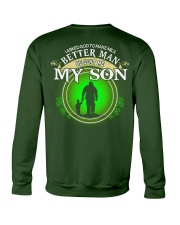 I Asked God - Perfect Gift For Dad Crewneck Sweatshirt tile