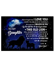 I Hope You Believe In Yourself - Lovely Gift For Daughter Horizontal Poster tile