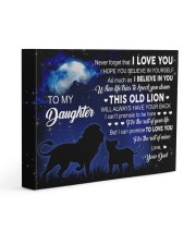 I Hope You Believe In Yourself - Lovely Gift For Daughter 14x11 Gallery Wrapped Canvas Prints front