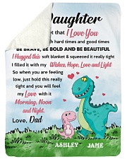 I Love You - Amazing Gift For Daughter Sherpa Fleece Blanket tile
