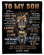 The Gift Of You - Best Gift For Son Fleece Blanket tile