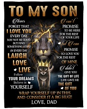 The Gift Of You - Best Gift For Son Large Fleece Blanket - 60" x 80" front
