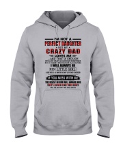 I'M NOT A PERFECT DAUGHTER Hooded Sweatshirt front