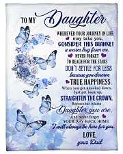 Never Forget To Reach For The Stars - Lovely Gift For Daughter Fleece Blanket tile