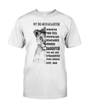 Straighten Your Crown - Best Gift For Daughter Premium Fit Mens Tee tile