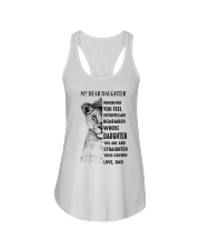 Straighten Your Crown - Best Gift For Daughter Ladies Flowy Tank tile