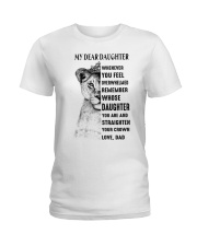 Straighten Your Crown - Best Gift For Daughter Ladies T-Shirt tile