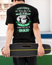 Father & Daughter Not Always Eye To Eye But Always Heart To Heart Classic T-Shirt apparel-classic-tshirt-lifestyle-back-67