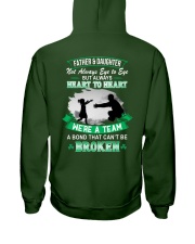 Father & Daughter Not Always Eye To Eye But Always Heart To Heart Hooded Sweatshirt tile
