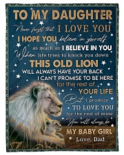 My Baby Girl - Best Gift For Daughter Fleece Blanket tile