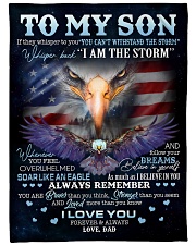 I LOVE YOU - AMAZING GIFT FOR SON Large Fleece Blanket - 60" x 80" front