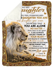 BELIEVE IN YOURSELF - PERFECT GIFT FOR DAUGHTER Sherpa Fleece Blanket tile