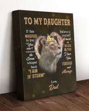 I Love You Forever And Always - Speical Gift For Daughter 11x14 Gallery Wrapped Canvas Prints aos-canvas-pgw-11x14-lifestyle-front-17