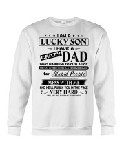 I AM A LUCKY SON Crewneck Sweatshirt tile