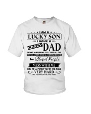 I AM A LUCKY SON Youth T-Shirt tile