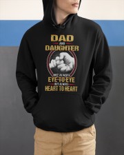 DAD AND DAUGHTER ALWAYS HEART TO HEART Hooded Sweatshirt apparel-hooded-sweatshirt-lifestyle-front-53