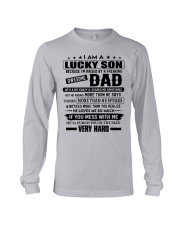 HE LOVES ME SO MUCH - LOVELY GIFT FOR SON Long Sleeve Tee tile