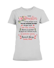 BELIEVE IN YOURSELF - LOVELY GIFT FOR DAUGHTER Premium Fit Ladies Tee tile