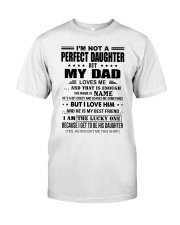 MY DAD LOVES ME - LOVELY GIFT FOR DAUGHTER Premium Fit Mens Tee tile