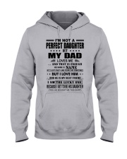 MY DAD LOVES ME - LOVELY GIFT FOR DAUGHTER Hooded Sweatshirt front