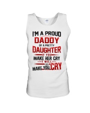 I'm A Proud Daddy Of A Pretty Daughter Unisex Tank tile