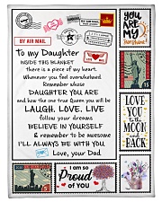 I'll Always Be With You - Amazing Gift For Daughter Fleece Blanket tile