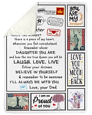 I'll Always Be With You - Amazing Gift For Daughter Sherpa Fleece Blanket tile