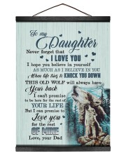 I LOVE YOU - AMAZING GIFT FOR DAD Hanging Canvas tile