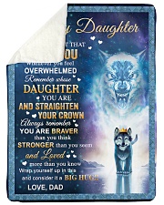 NEVER FORGET THAT I LOVE YOU Sherpa Fleece Blanket tile