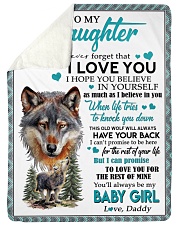 YOU'LL ALWAYS BE MY BABY GIRL - BEST GIFT FOR DAUGHTER Sherpa Fleece Blanket tile