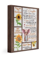You Are My Sunshine - Best Gift For Daughter 11x14 Gallery Wrapped Canvas Prints front