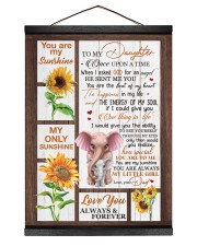You Are My Sunshine - Best Gift For Daughter Hanging Canvas tile