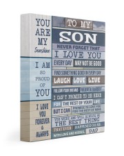 I LOVE YOU - BEST GIFT FOR SON 11x14 Gallery Wrapped Canvas Prints front