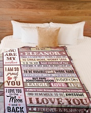 1 DAY LEFT - GET YOURS NOW Large Fleece Blanket - 60" x 80" aos-coral-fleece-blanket-60x80-lifestyle-front-02