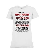 LOVES ME - PERFECT GIFT FOR DAUGHTER FROM DAD Premium Fit Ladies Tee tile