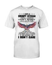 I AM A GRUMPY VETERAN - PERFECT GIFT FOR DAD Classic T-Shirt tile