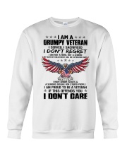 I AM A GRUMPY VETERAN - PERFECT GIFT FOR DAD Crewneck Sweatshirt tile