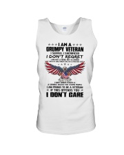 I AM A GRUMPY VETERAN - PERFECT GIFT FOR DAD Unisex Tank tile