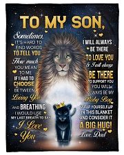 I LOVE YOU - GREAT GIFT FOR SON Small Fleece Blanket - 30" x 40" front