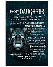 BELIEVE IN YOURSELF - LOVELY GIFT FOR DAUGHTER Vertical Poster tile