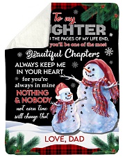 Keep Me In Your Heart - Amazing Gift For Daughter Sherpa Fleece Blanket tile