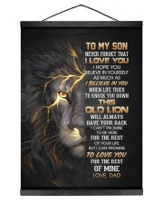I BELIEVE IN YOU - BEST GIFT FOR SON Hanging Canvas tile