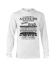 LOVES ME UNCONDITIONALLY - BEST GIFT FOR DAUGHTER Long Sleeve Tee tile