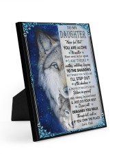 Never Forget That You Are Alone - Lovely Gift For Daughter Easel-Back Gallery Wrapped Canvas tile