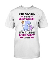 LIKED IT TOLD DADDY Premium Fit Mens Tee tile
